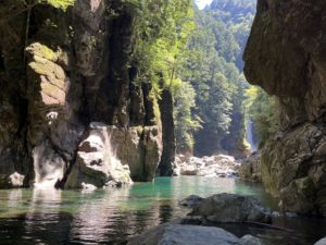 日本三大峡谷　大杉谷