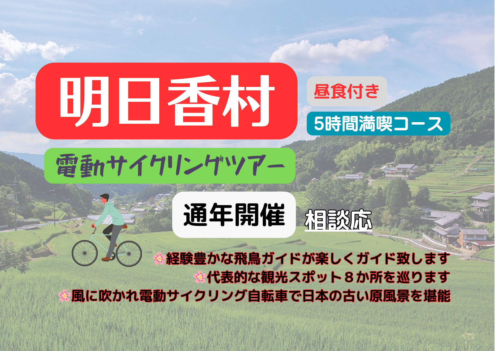 明日香村サイクリングモデルコース　